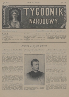 Tygodnik Narodowy. 1900, nr 58