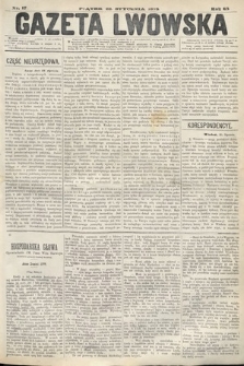 Gazeta Lwowska. 1875, nr 17