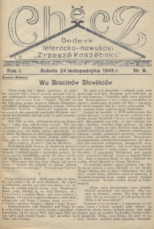 Chëcz : dodovk leteracko-nawukovi „Zrzeszë Kaszëbskji”. 1945, nr 8
