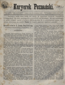 Kuryerek Poznański. 1865, nr 4