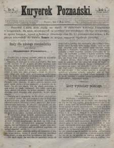 Kuryerek Poznański. 1865, nr 6