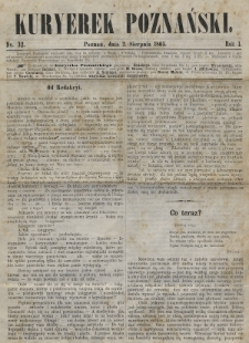 Kuryerek Poznański. 1865, nr 32