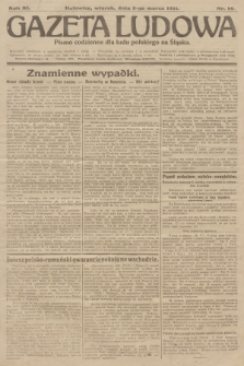 Gazeta Ludowa : pismo codzienne dla ludu polskiego na Śląsku. R.11, 1921, nr 55