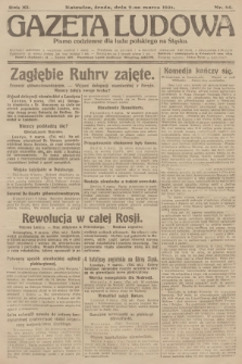 Gazeta Ludowa : pismo codzienne dla ludu polskiego na Śląsku. R.11, 1921, nr 56