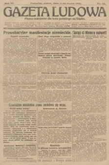 Gazeta Ludowa : pismo codzienne dla ludu polskiego na Śląsku. R.11, 1921, nr 58