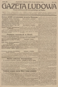 Gazeta Ludowa : pismo codzienne dla ludu polskiego na Śląsku. R.11, 1921, nr 61