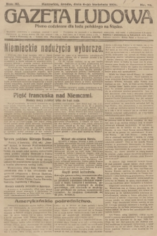 Gazeta Ludowa : pismo codzienne dla ludu polskiego na Śląsku. R.11, 1921, nr 78