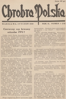Chrobra Polska. R.2, 1939, nr 1