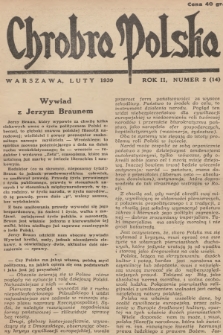 Chrobra Polska. R.2, 1939, nr 2