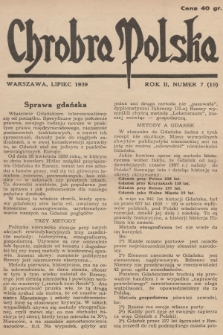 Chrobra Polska. R.2, 1939, nr 7