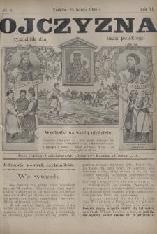 Ojczyzna : tygodnik dla ludu polskiego. 1908, nr 8