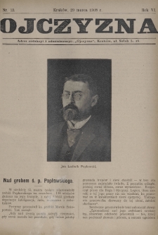 Ojczyzna : tygodnik dla ludu polskiego. 1908, nr 13