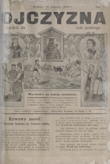 Ojczyzna : tygodnik dla ludu polskiego. 1908, nr 16