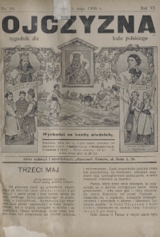 Ojczyzna : tygodnik dla ludu polskiego. 1908, nr 18