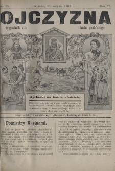 Ojczyzna : tygodnik dla ludu polskiego. 1908, nr 35