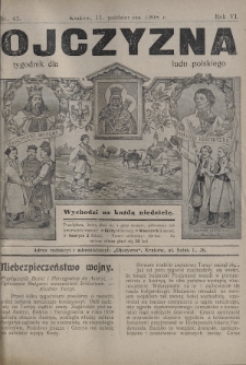 Ojczyzna : tygodnik dla ludu polskiego. 1908, nr 41