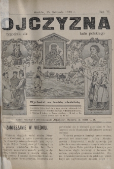 Ojczyzna : tygodnik dla ludu polskiego. 1908, nr 46