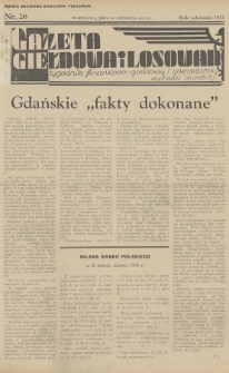 Gazeta Giełdowa i Losowań : tygodnik finansowo-giełdowy i gospodarczy. 1935, nr 26