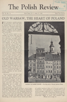 The Polish Review : weekly magazine published by The Polish Information Center. Vol.2, 1942, no. 14
