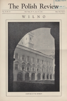 The Polish Review : weekly magazine published by The Polish Information Center. Vol.2, 1942, no. 28