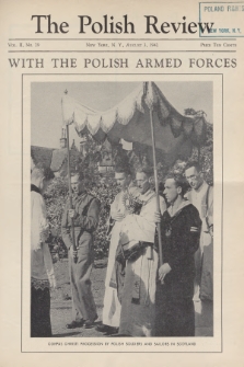 The Polish Review : weekly magazine published by The Polish Information Center. Vol.2, 1942, no. 29