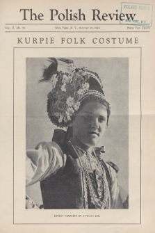 The Polish Review : weekly magazine published by The Polish Information Center. Vol.2, 1942, no. 30