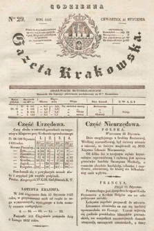 Codzienna Gazeta Krakowska. 1833, nr 29