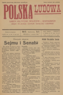 Polska Ludowa : gazeta polityczna, społeczna i gospodarcza : organ Polskiego Centrum Katolicko-Ludowego. R.2, 1928, no 9