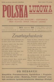 Polska Ludowa : gazeta polityczna, społeczna i gospodarcza : organ Polskiego Centrum Katolicko-Ludowego. R.2, 1928, no 10