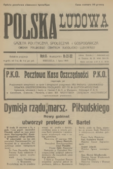 Polska Ludowa : gazeta polityczna, społeczna i gospodarcza : organ Polskiego Centrum Katolicko-Ludowego. R.2, 1928, no 21/22