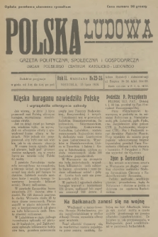 Polska Ludowa : gazeta polityczna, społeczna i gospodarcza : organ Polskiego Centrum Katolicko-Ludowego. R.2, 1928, no 23/24
