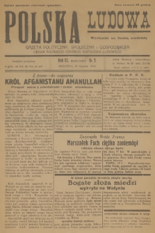 Polska Ludowa : gazeta polityczna, społeczna i gospodarcza : organ Polskiego Centrum Katolicko-Ludowego. R.3, 1929, no 3