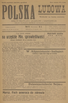 Polska Ludowa : gazeta polityczna, społeczna i gospodarcza : organ Polskiego Centrum Katolicko-Ludowego. R.3, 1929, no 4