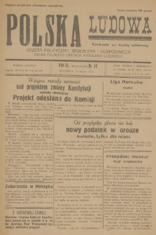 Polska Ludowa : gazeta polityczna, społeczna i gospodarcza : organ Polskiego Centrum Katolicko-Ludowego. R.3, 1929, no 10