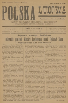 Polska Ludowa : gazeta polityczna, społeczna i gospodarcza : organ Polskiego Centrum Katolicko-Ludowego. R.3, 1929, no 12