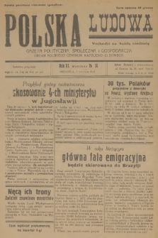 Polska Ludowa : gazeta polityczna, społeczna i gospodarcza : organ Polskiego Centrum Katolicko-Ludowego. R.3, 1929, no 14