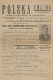 Polska Ludowa : organ Polskiego Centrum Katolicko-Ludowego. R.4, 1930, no 3