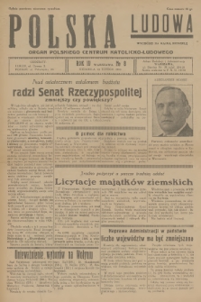 Polska Ludowa : organ Polskiego Centrum Katolicko-Ludowego. R.4, 1930, no 8