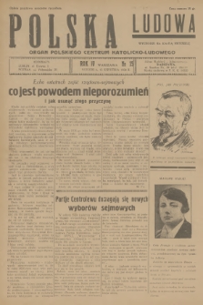 Polska Ludowa : organ Polskiego Centrum Katolicko-Ludowego. R.4, 1930, no 15