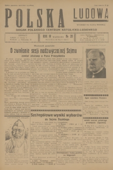 Polska Ludowa : organ Polskiego Centrum Katolicko-Ludowego. R.4, 1930, no 20