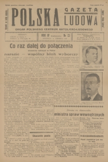 Polska Gazeta Ludowa : dawniej „Polska Ludowa" : organ Polskiego Centrum Katolicko-Ludowego. R.4, 1930, no 23