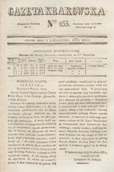 Gazeta Krakowska. 1831, nr 235