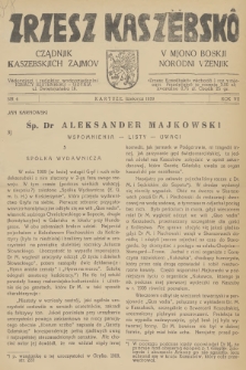 Zrzesz Kaszëbskô : cządnik kaszebskjich zajmov : v mjono boskji norodni vzenjik. R.7, 1939, nr 4