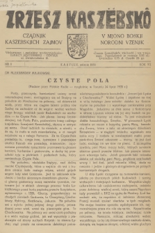 Zrzesz Kaszëbskô : cządnik kaszebskjich zajmov : v mjono boskji norodni vzenjik. R.7, 1939, nr 8