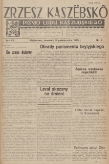 Zrzesz Kaszëbskô : pismo ludu kaszubskiego. R.8, 1945, nr 4