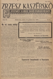 Zrzesz Kaszëbskô : pismo ludu kaszubskiego. R.8, 1945, nr 8