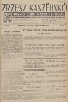 Zrzesz Kaszëbskô : pismo ludu kaszubskiego. R.8, 1945, nr 10