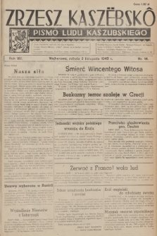 Zrzesz Kaszëbskô : pismo ludu kaszubskiego. R.8, 1945, nr 14