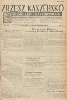 Zrzesz Kaszëbskô : pismo ludu kaszubskiego. R.8, 1945, nr 17