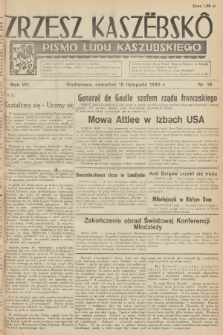 Zrzesz Kaszëbskô : pismo ludu kaszubskiego. R.8, 1945, nr 19